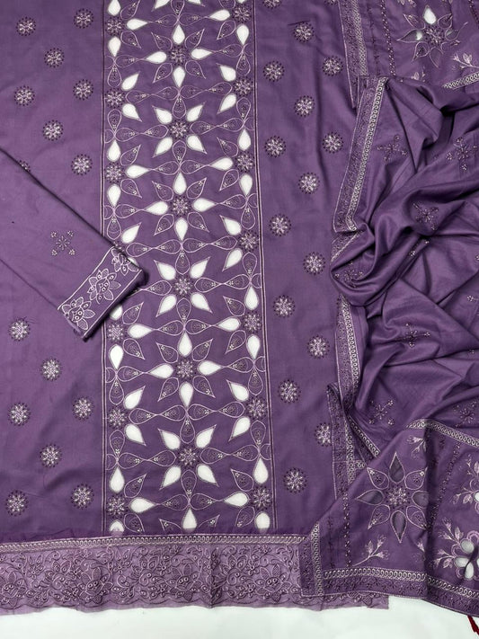 Baroque Winter Dhanak 3-Piece — K-264