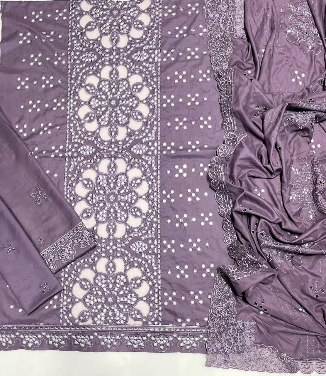 Johra Dhanak Unstitched 3PC | Article 244
