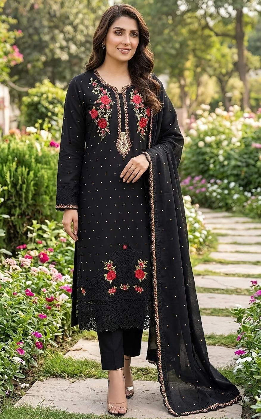 Imrozia Dhanak Unstitched 3-Piece Suit | Code 2231