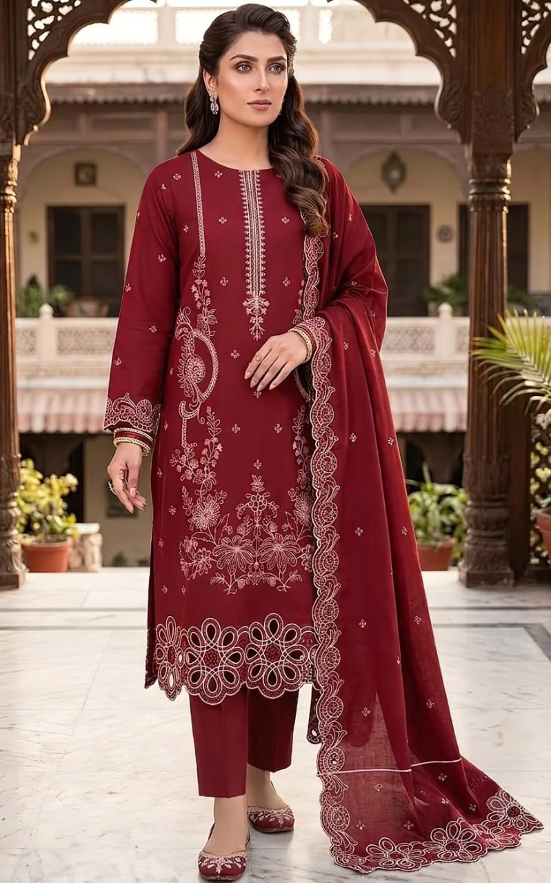 Maria B Unstitched Suit | Code 2178