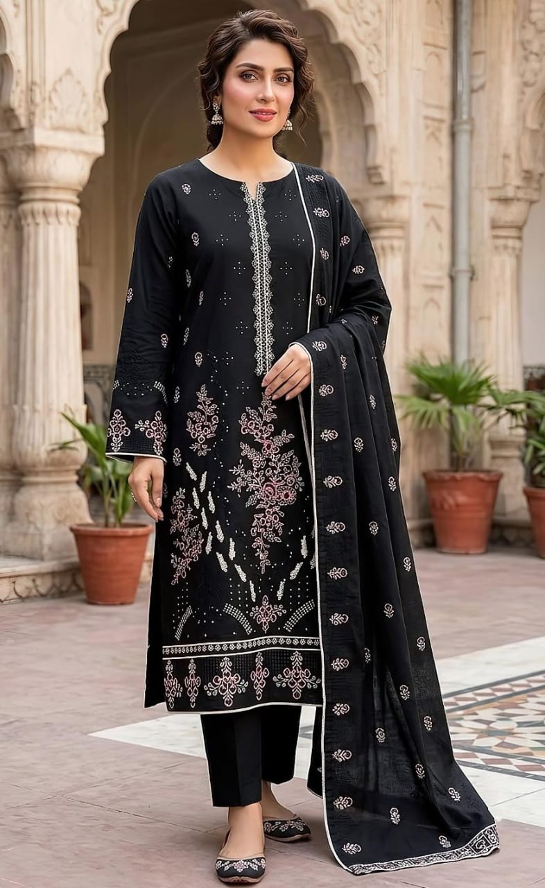 Maria B Unstitched Suit | Code 2182