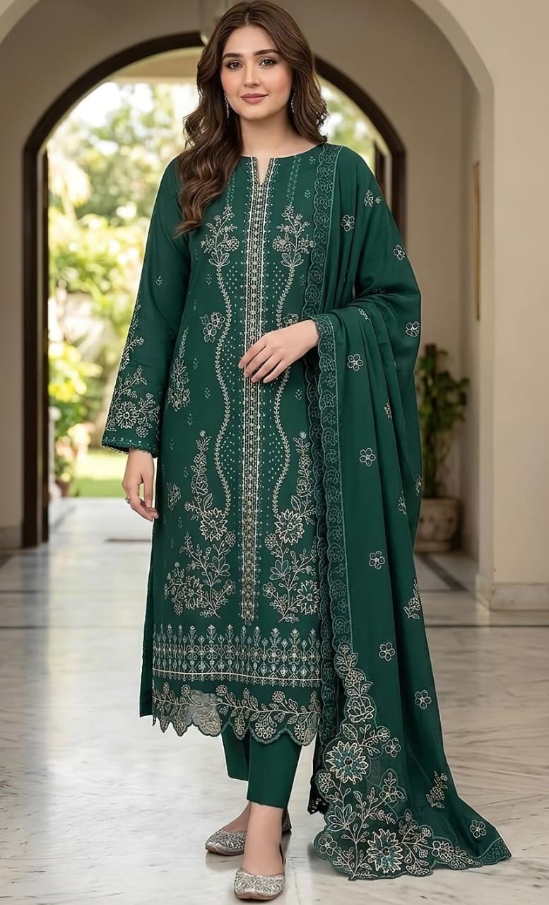 Maria B Unstitched Suit | Code 2183