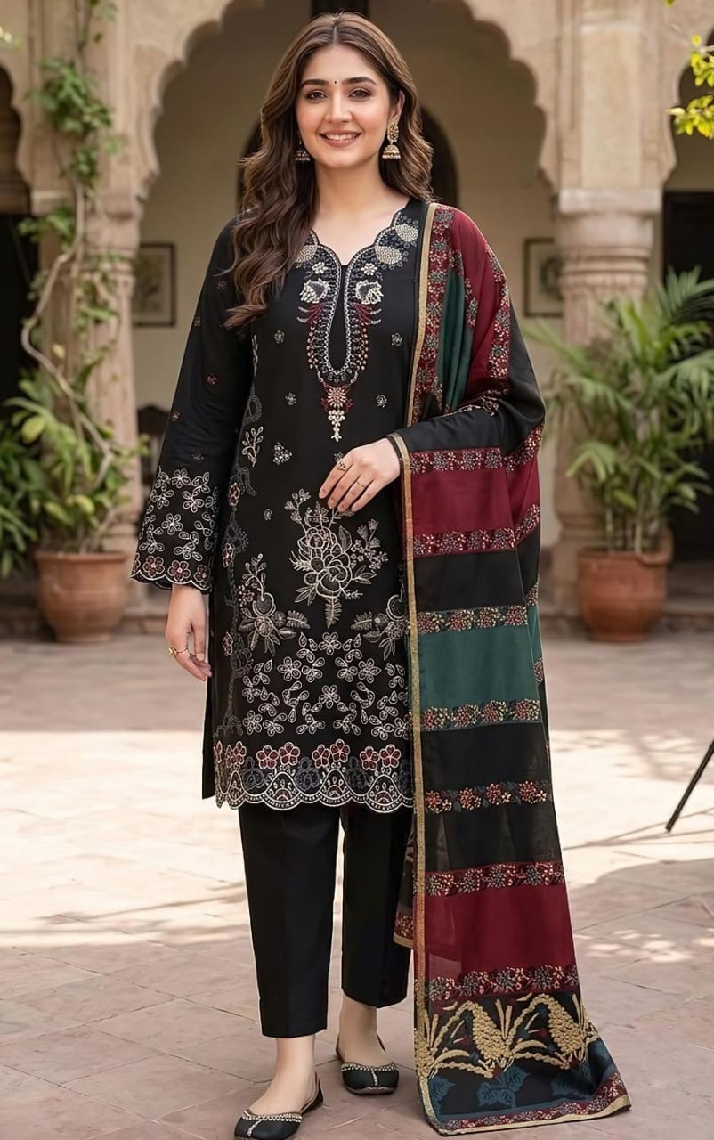Maria B Unstitched Suit | Code 2194