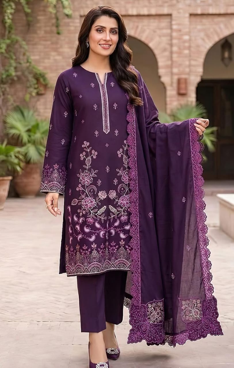 Maria B Unstitched Suit | Code 2197