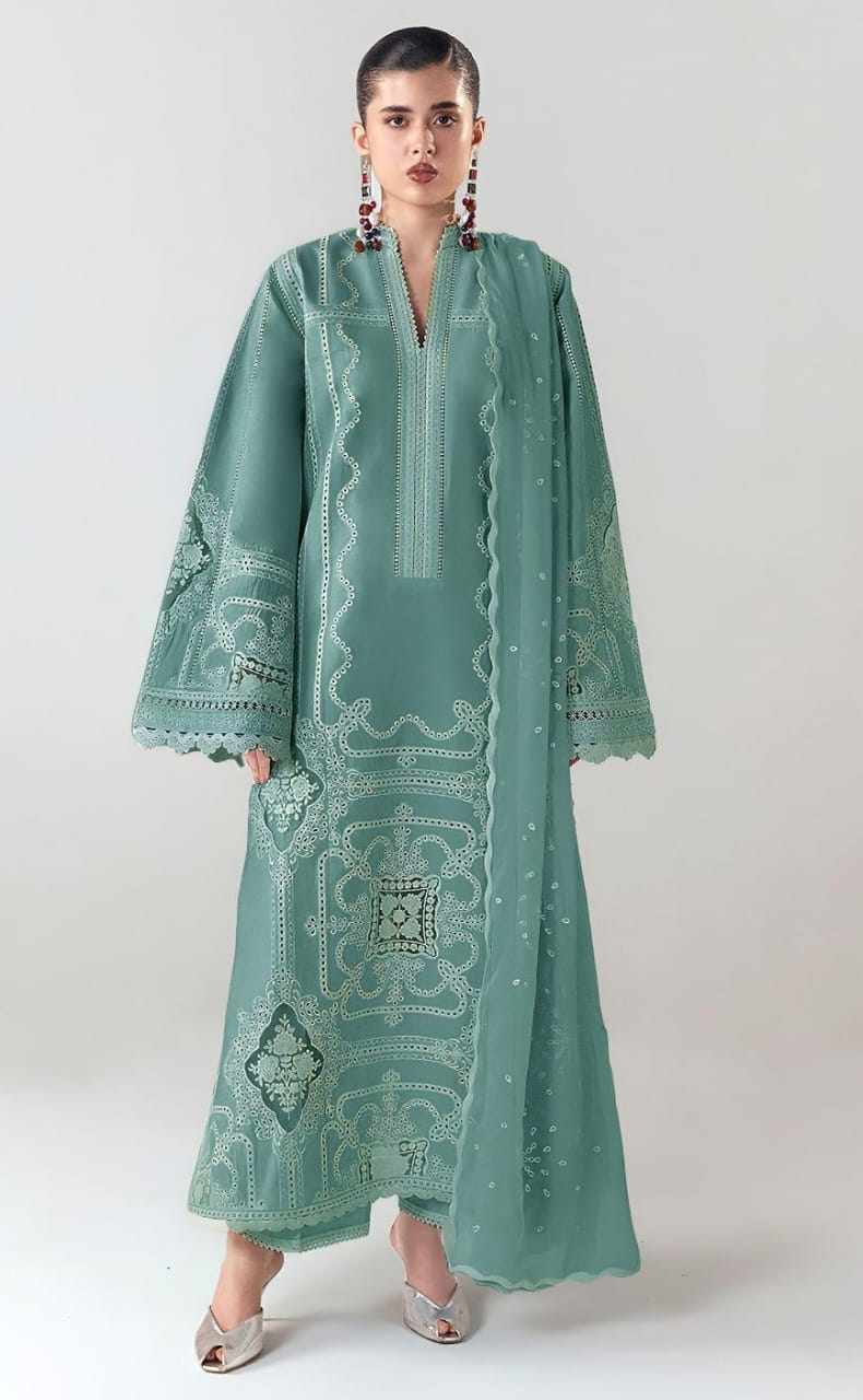 Hussain Rehar Unstitched Suit | Code 2201