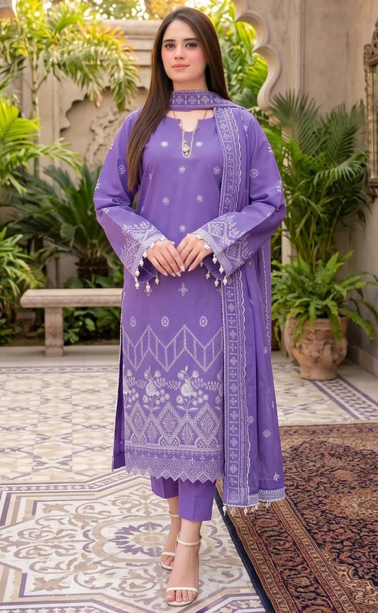 Maria B Unstitched Suit | Code 2210