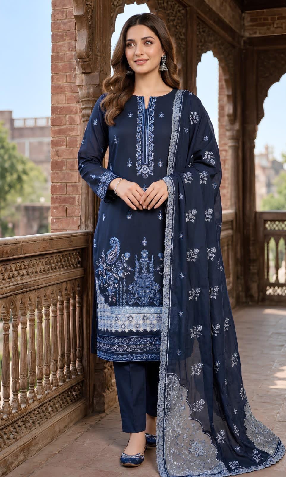 Tawakkul Unstitched Suit | Code K-258