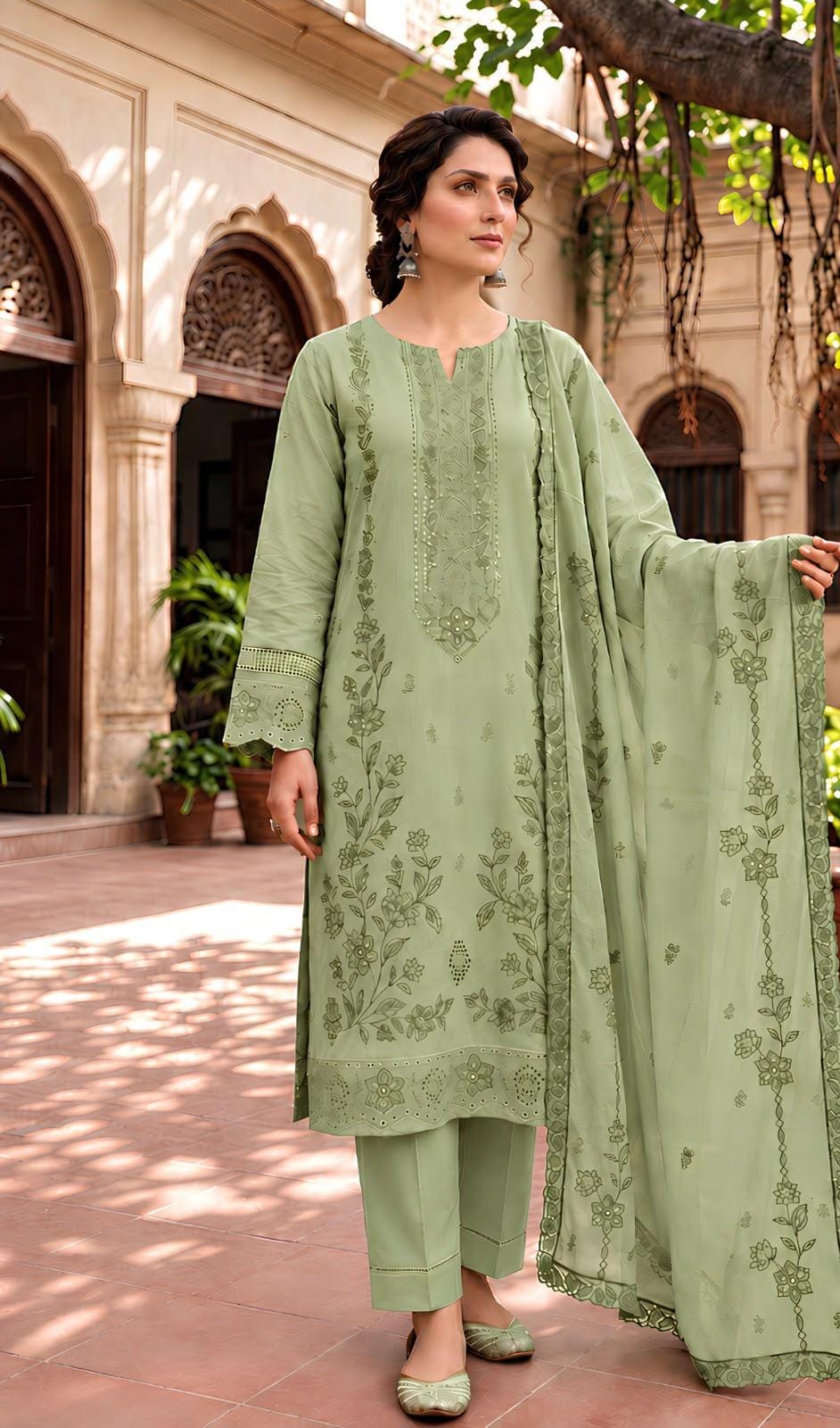 Crimson Winter Karandi 3-Piece — 243 pi