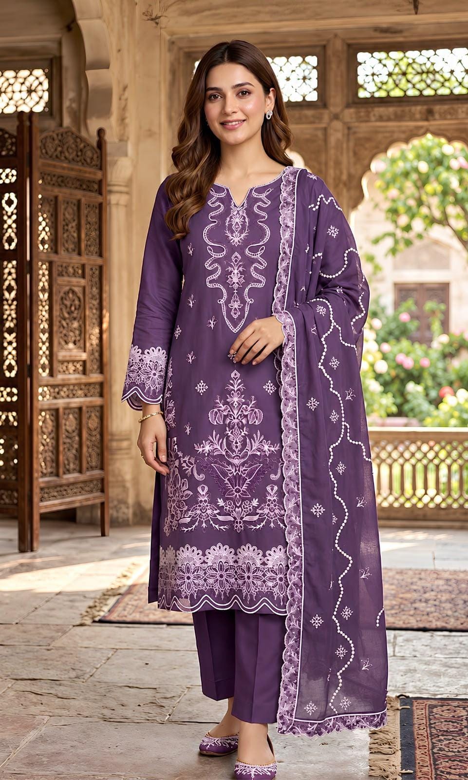 Crimson Winter Karandi 3-Piece — 243 PL