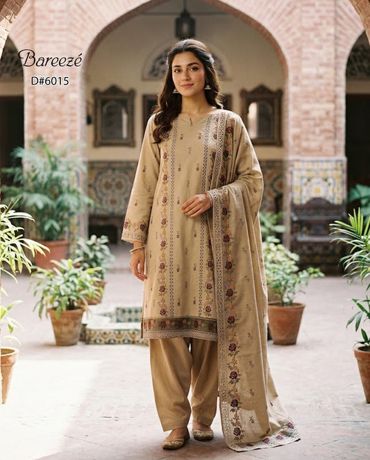 BAREEZE 6015 Unstitched Suit