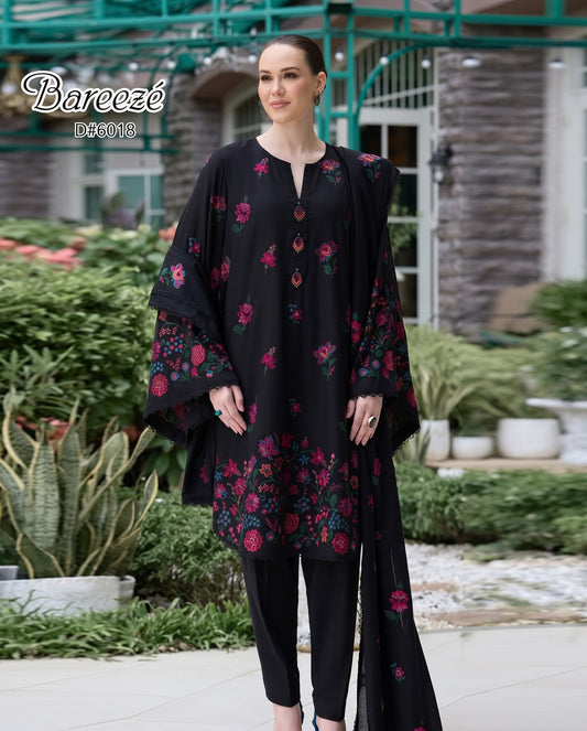 BAREEZE 6018 Unstitched Suit