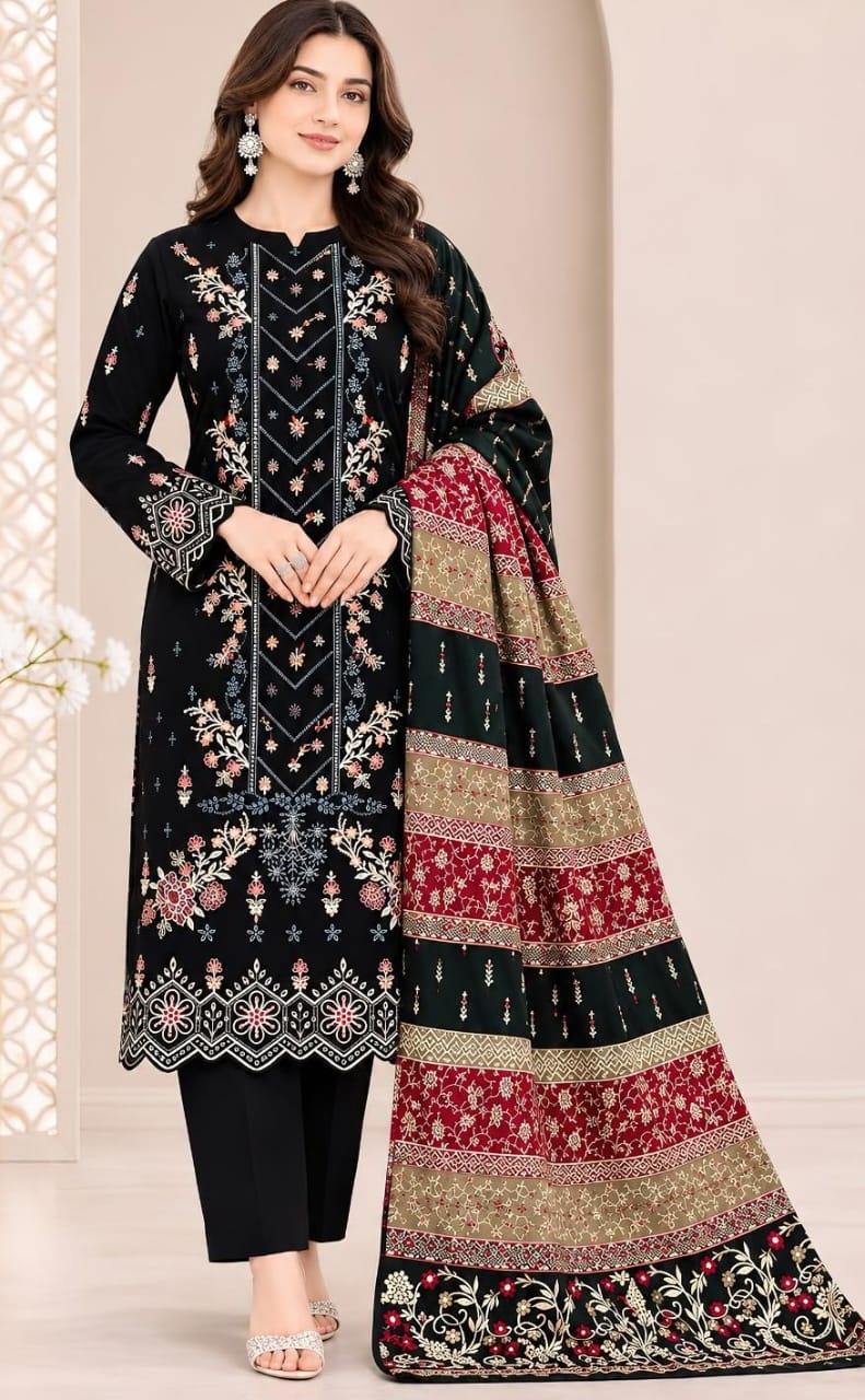 MARIA B 2362 Unstitched Suit