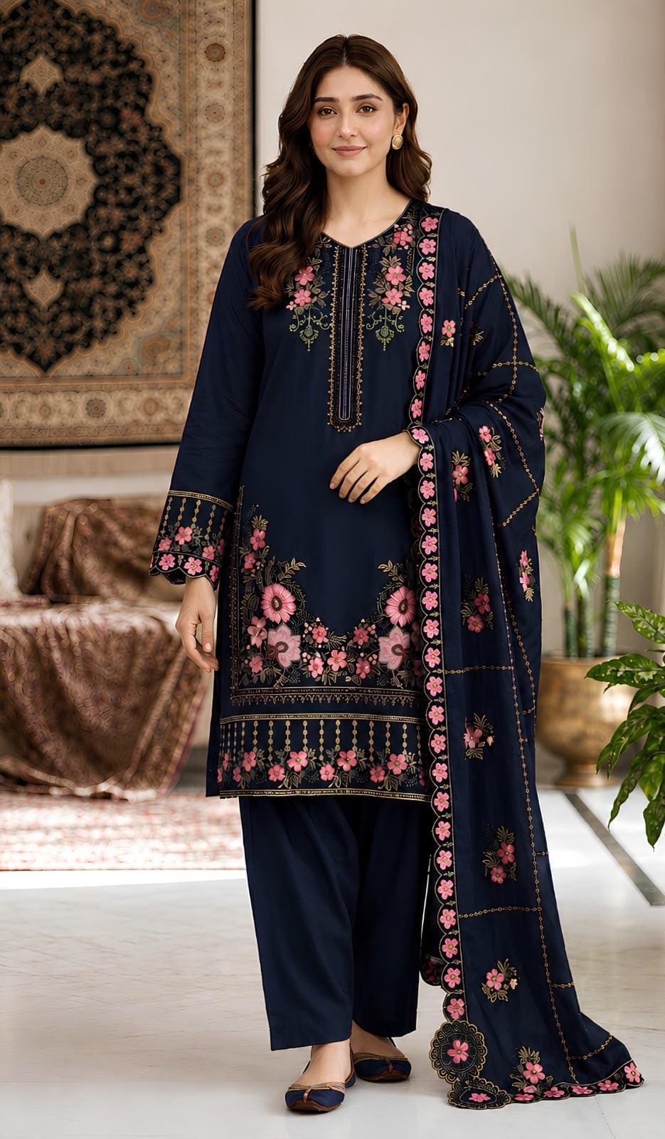 Motifz Winter Dhanak 3-Piece — K 220