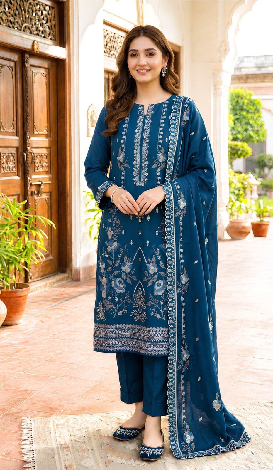 Bareeze Winter Dhanak 3-Piece — K 222