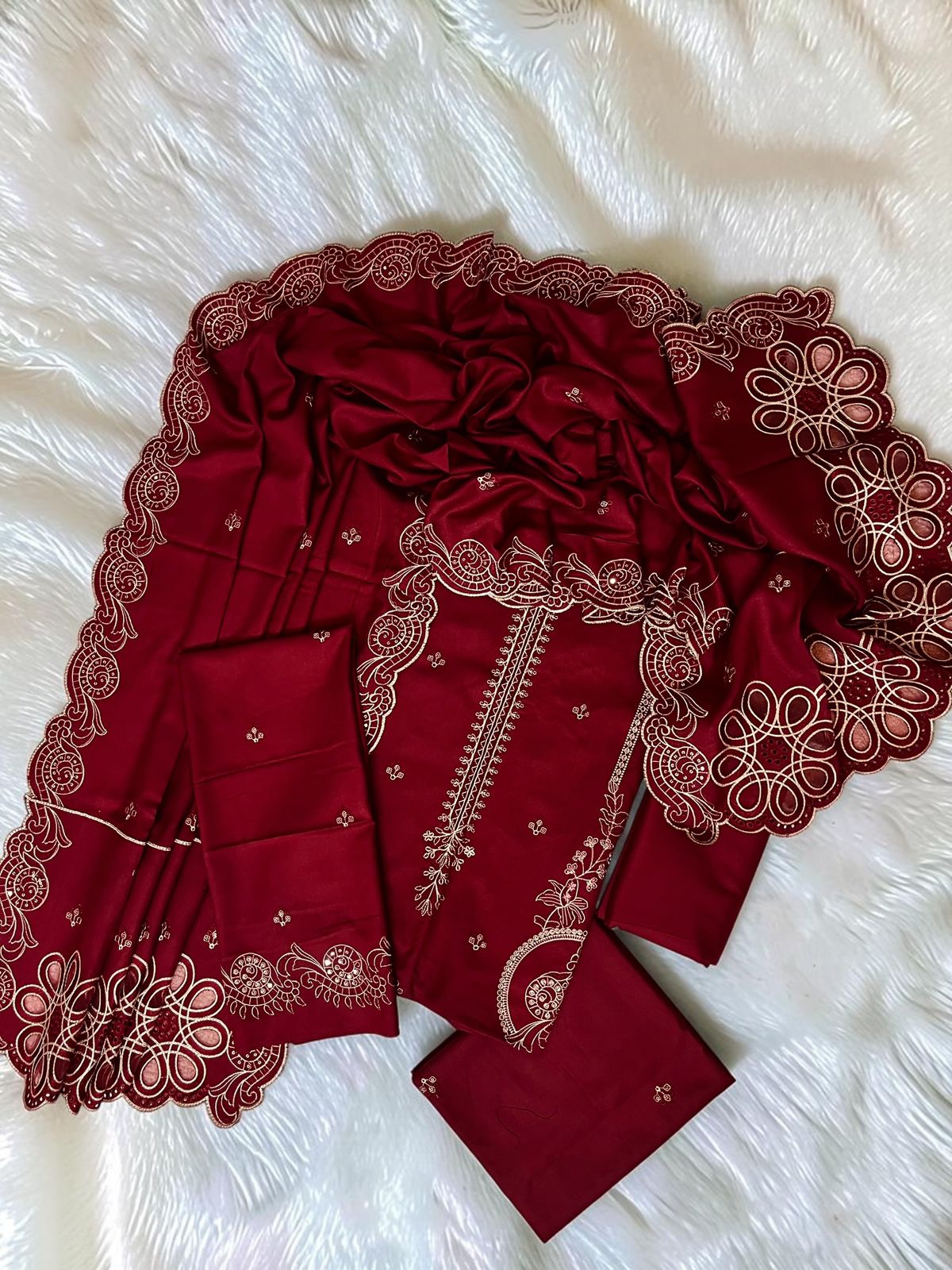 Maria B Unstitched Suit | Code 2178