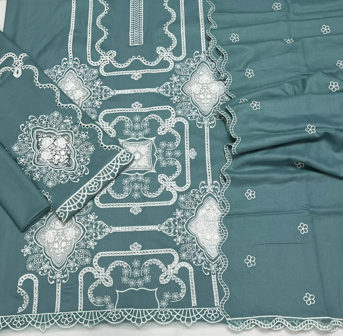 Hussain Rehar Unstitched Suit | Code 2201