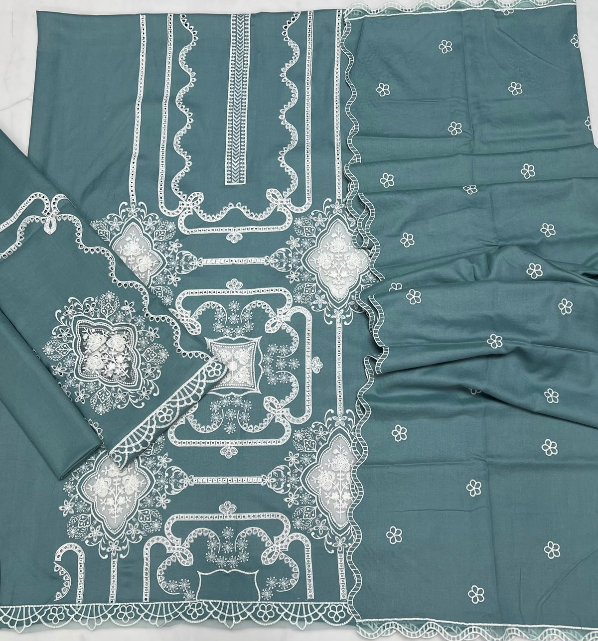 Hussain Rehar Unstitched Suit | Code 2201