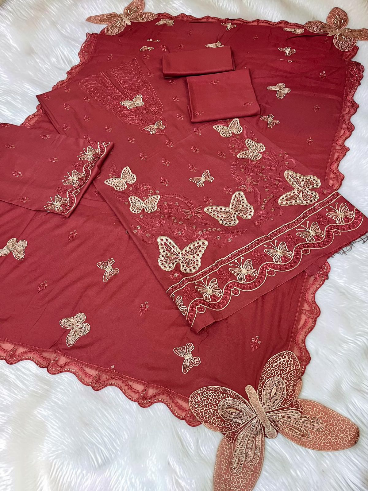 Maria B Winter Dhanak 3-Piece — 2171