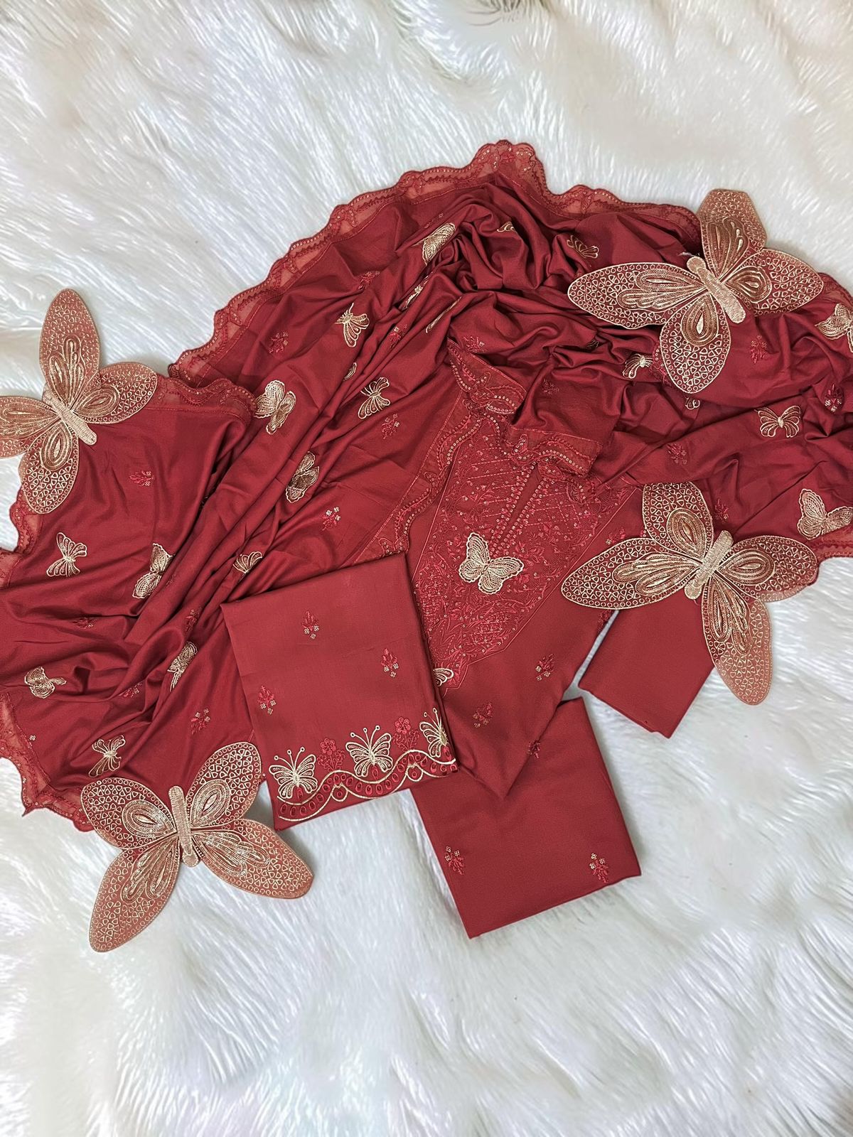 Maria B Winter Dhanak 3-Piece — 2171