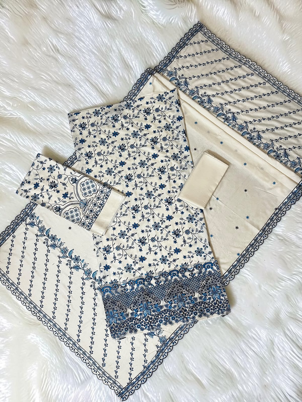 Faiza Saqlain Winter Dhanak 3-Piece — 2160