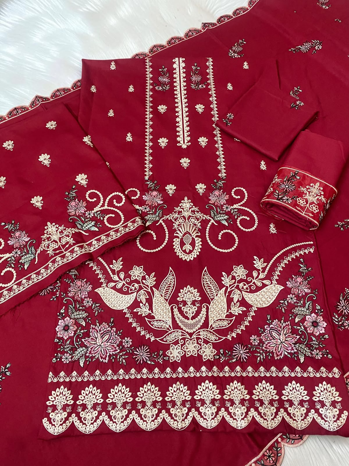 Batik Unstitched Suit | Code 2212