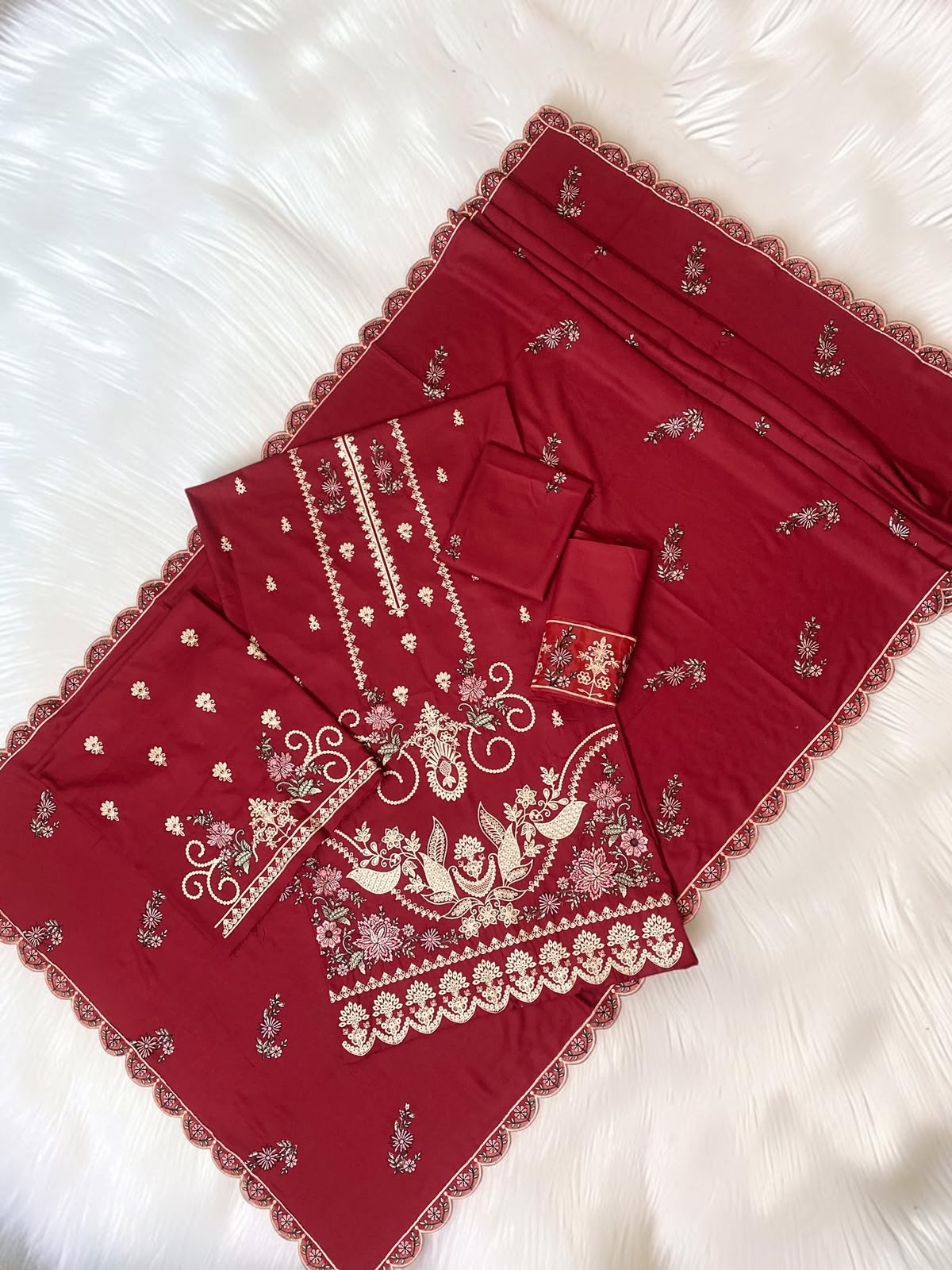 Batik Unstitched Suit | Code 2212