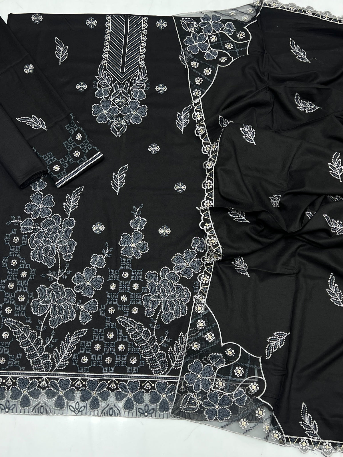 Maria B Winter Dhanak 3-Piece — 2161