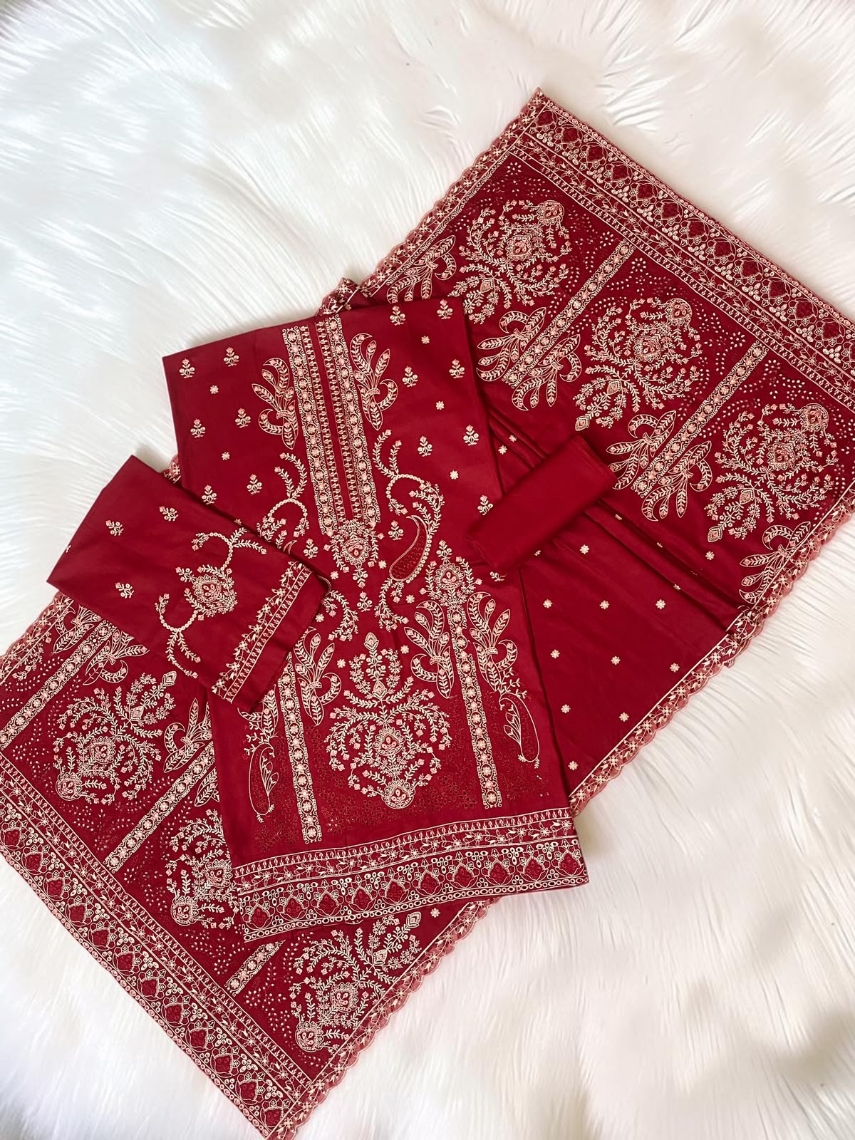 Maria B Winter Dhanak 3-Piece — 2162