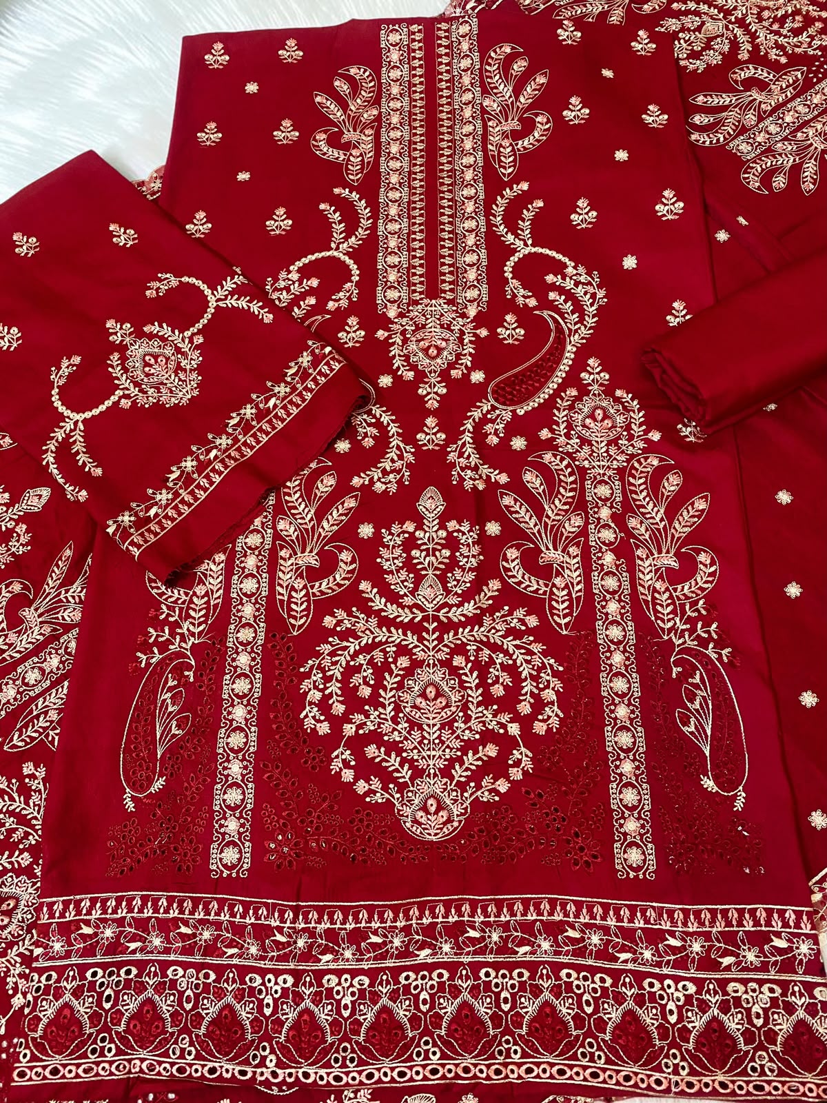 Maria B Winter Dhanak 3-Piece — 2162