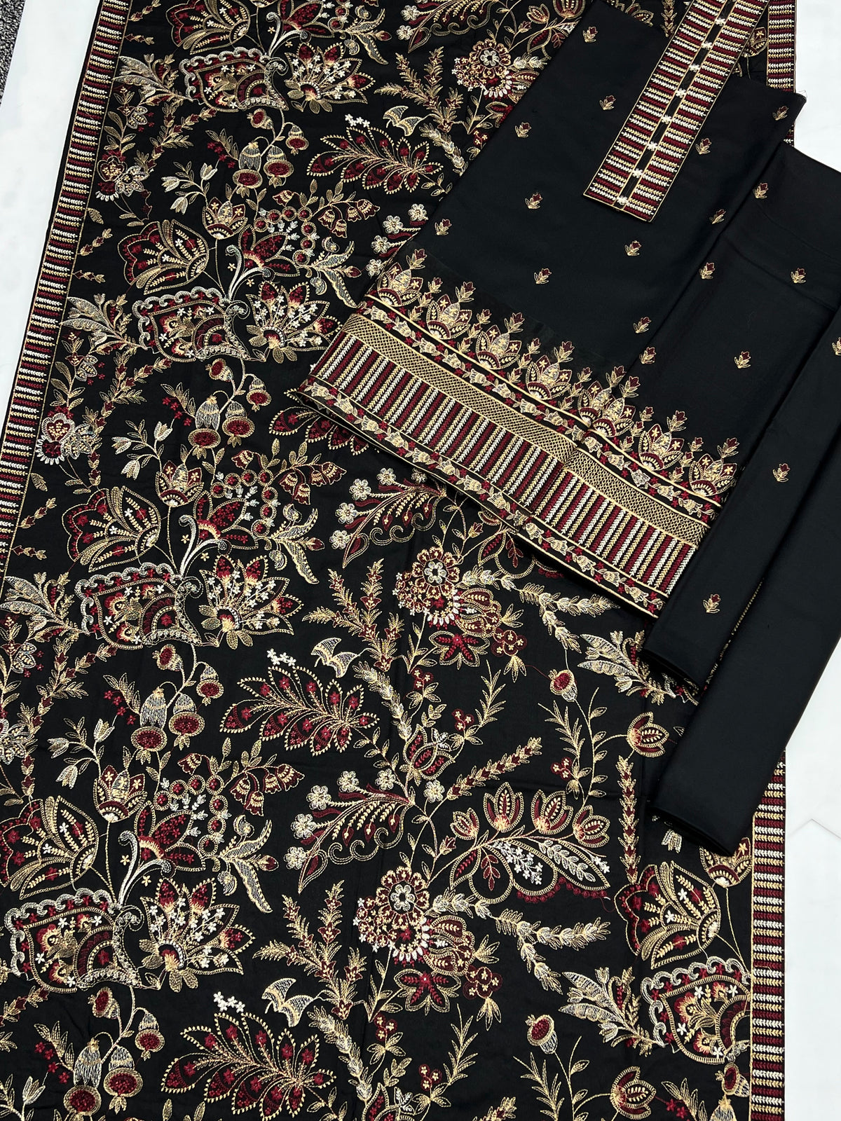Bareeze Winter Dhanak 3-Piece — 2140