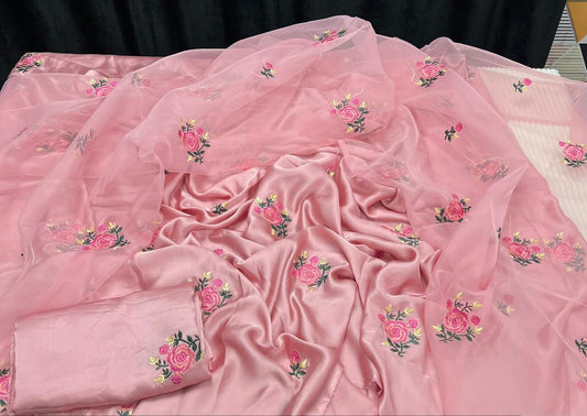 Zainab Chottani 2291 Silk Unstitched 3-Piece Suit