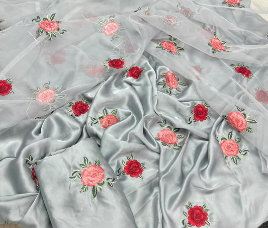 Zainab Chottani 2294 Silk Unstitched 3-Piece Suit