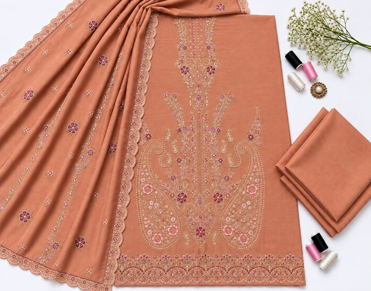 Asim Jofa 310 Unstitched Suit