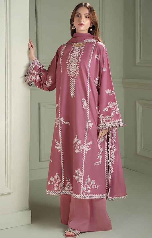 Cross Stitch Winter Dhanak 3-Piece — 2131