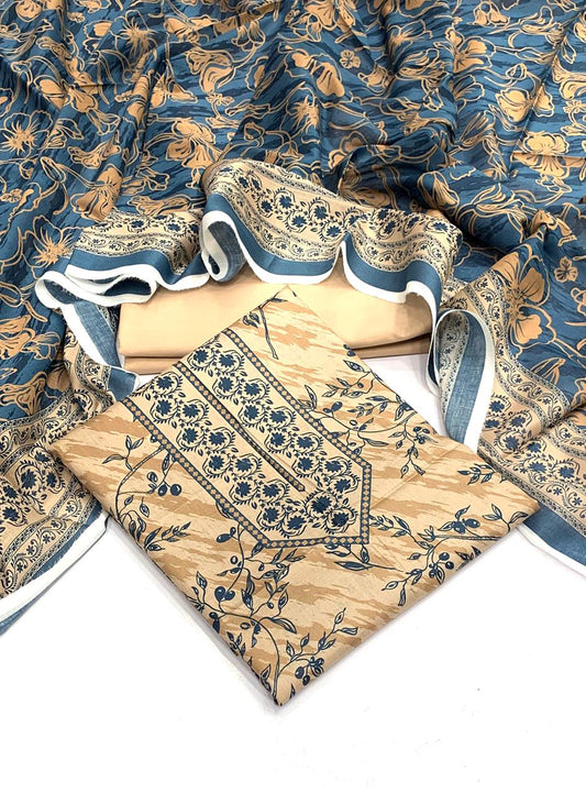 Chunri by Outfit & Almirah 001 – Printed Lawn 3-Piece Unstitched