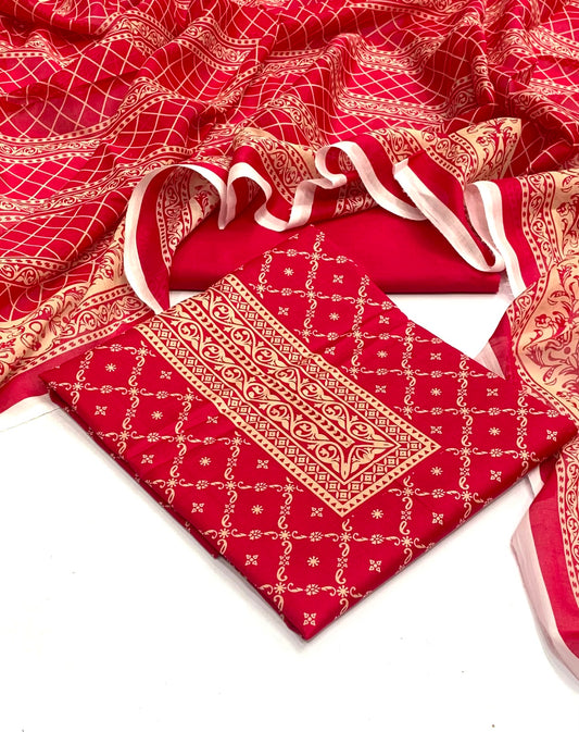 Chunri by Outfit & Almirah 008 – Printed Lawn 3-Piece Unstitched