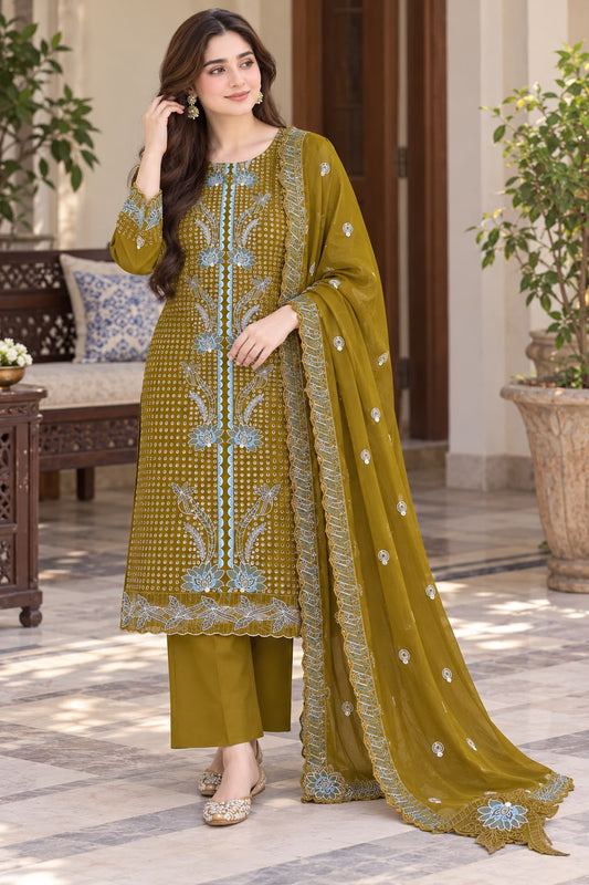 AKBAR ASLAM 2336 Unstitched Suit