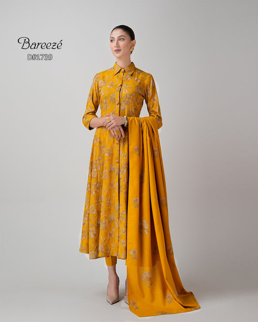 (BAREEZE LAWN 3pc (#1739)