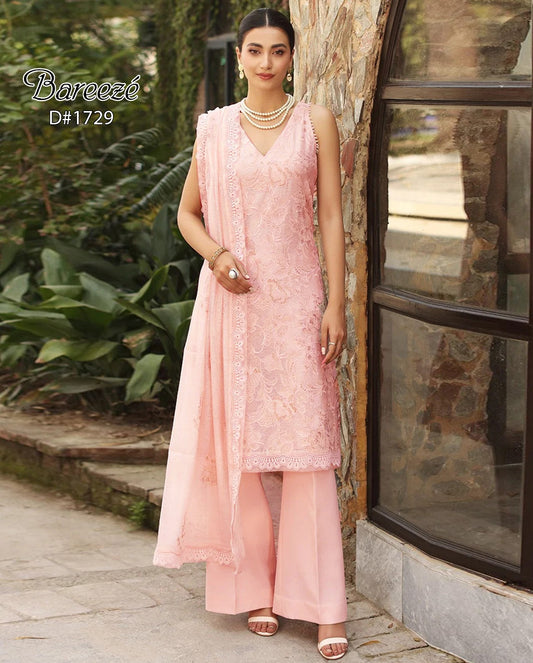 (BAREEZE LAWN 3pc (#1729)